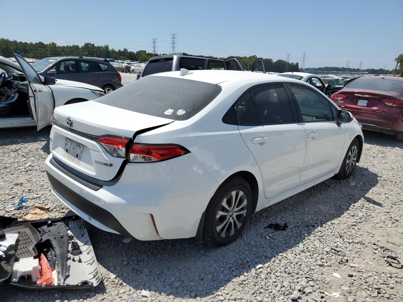 2022 TOYOTA COROLLA LE VIN:JTDEAMDE6N3010831