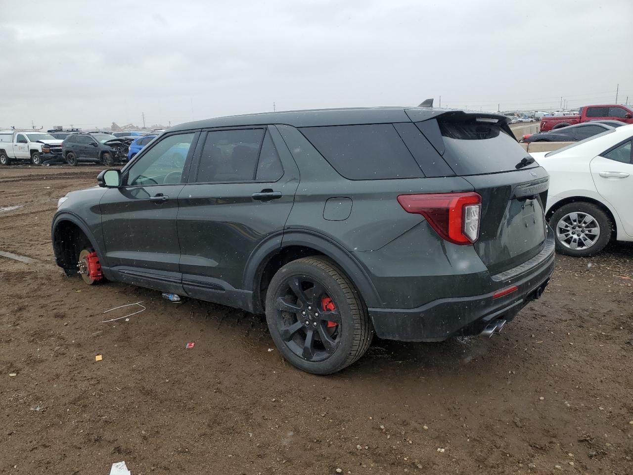 2022 FORD EXPLORER ST VIN:1FM5K8GC6NGB02881
