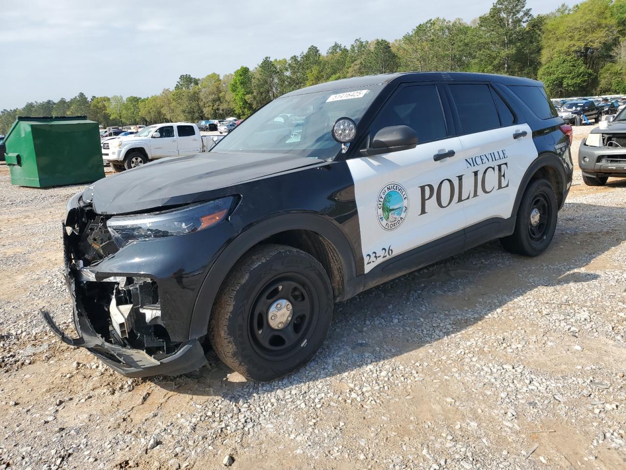 2023 FORD EXPLORER POLICE INTERCEPTOR VIN:1FM5K8ABXPGB12879
