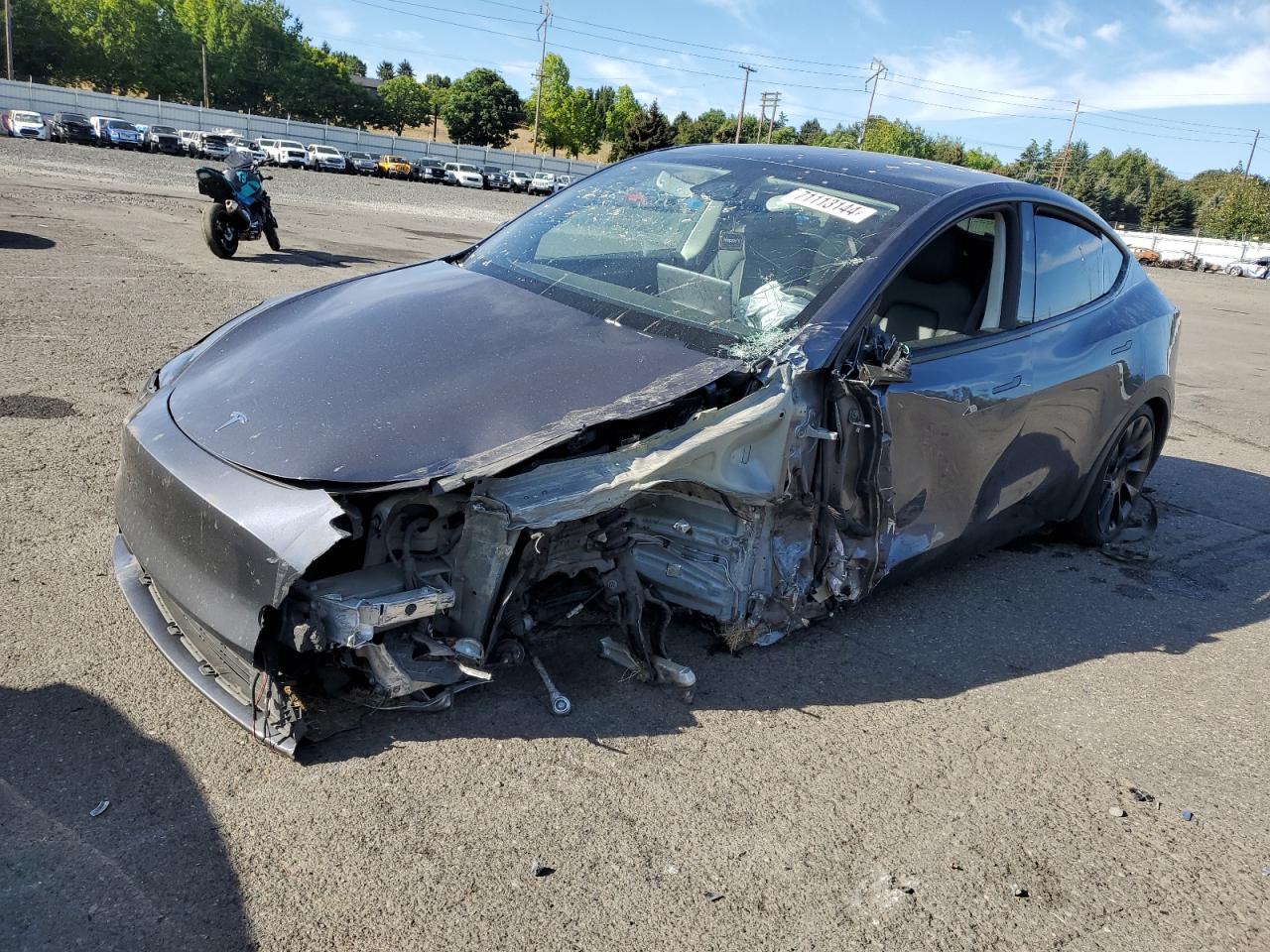 2023 TESLA MODEL Y  VIN:7SAYGAEE1PF897207