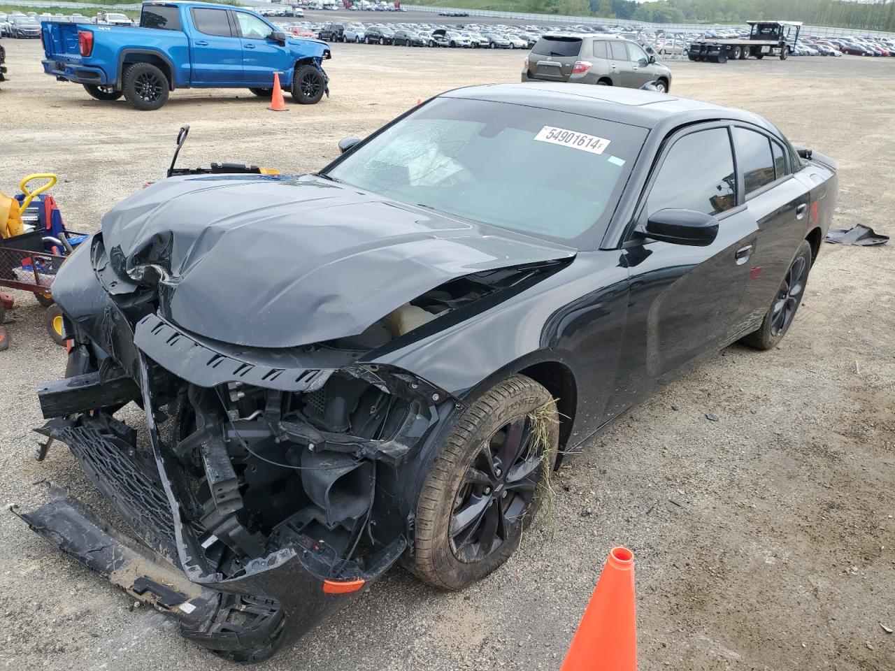 2022 DODGE CHARGER SXT VIN:2C3CDXJG1NH174107