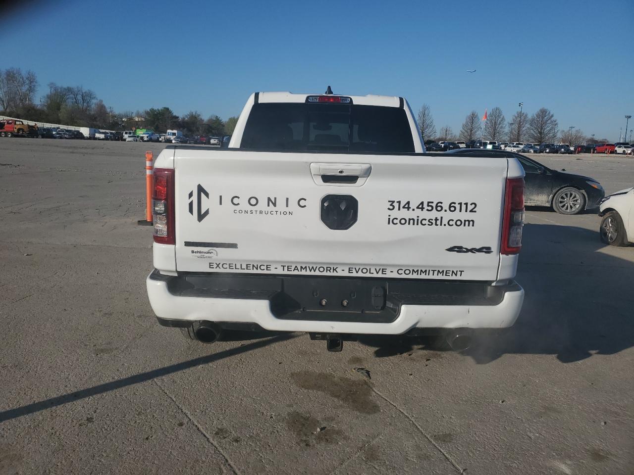 2022 RAM 1500 BIG HORN/LONE STAR VIN:1C6SRFBT6NN352154