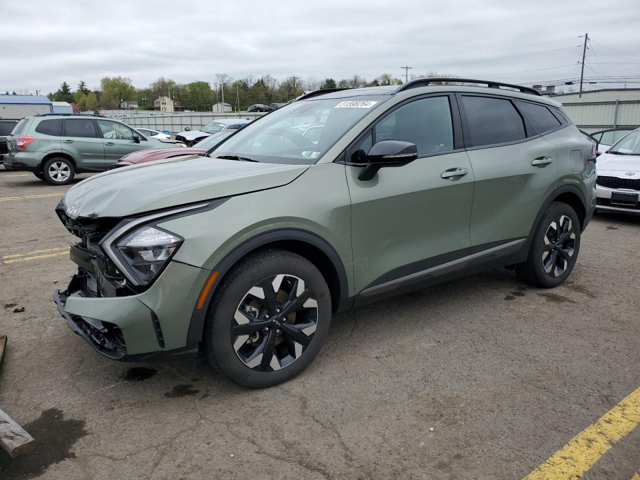 2023 KIA SPORTAGE X LINE VIN:5XYK6CAF6PG114066