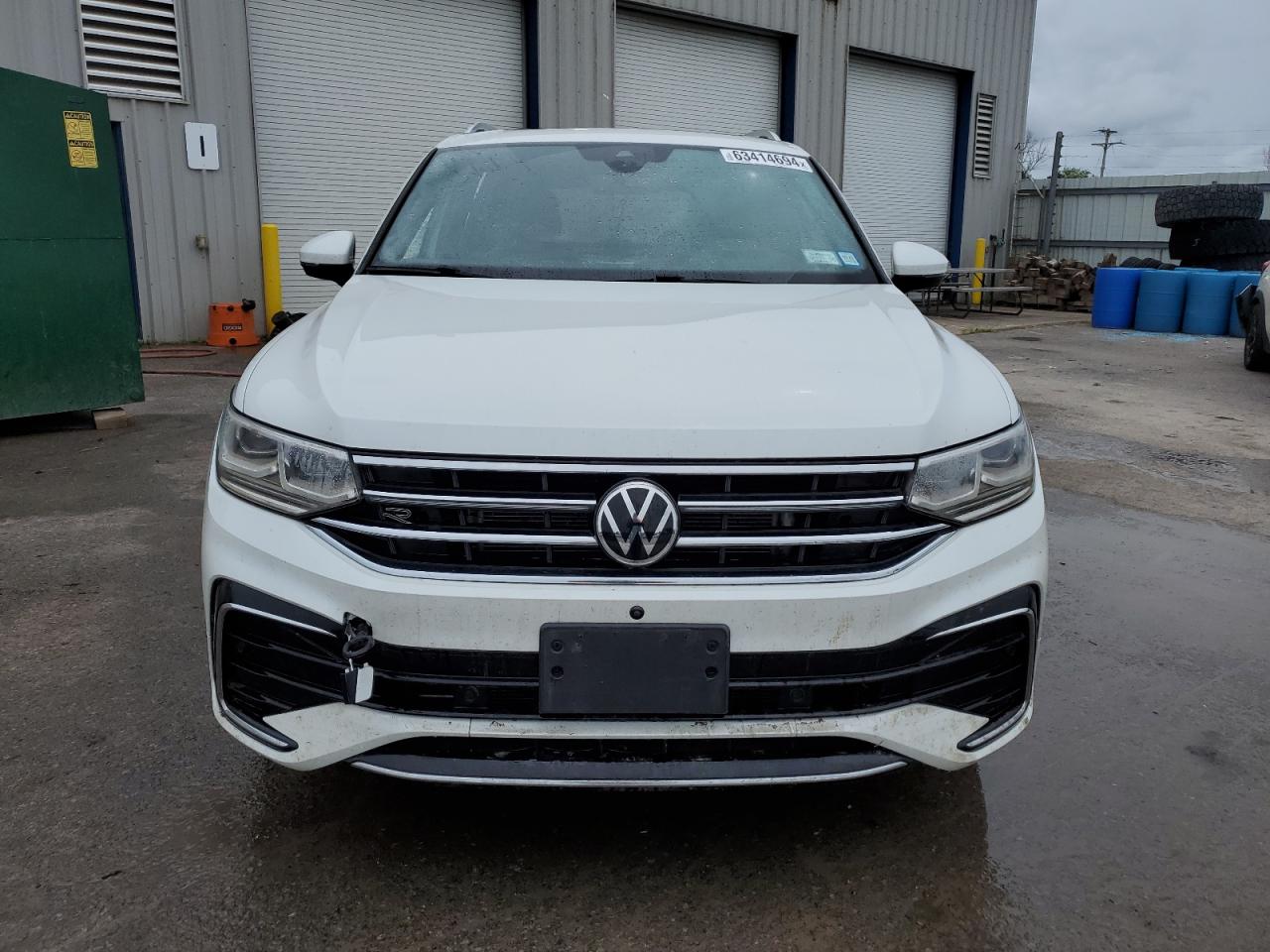 2022 VOLKSWAGEN TIGUAN SEL R-LINE VIN:3VV4B7AX9NM003369