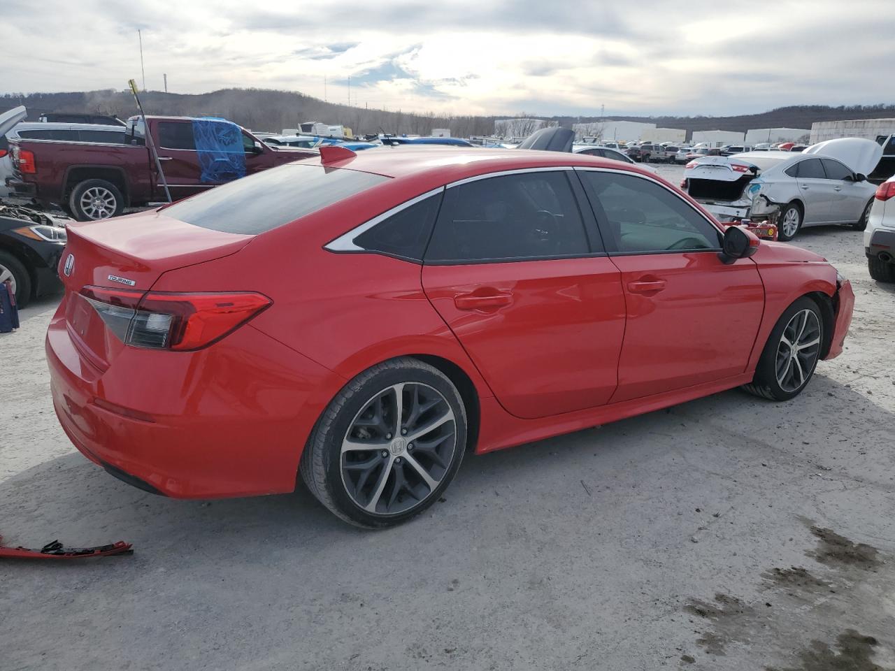 2022 HONDA CIVIC TOURING VIN:2HGFE1F92NH323879