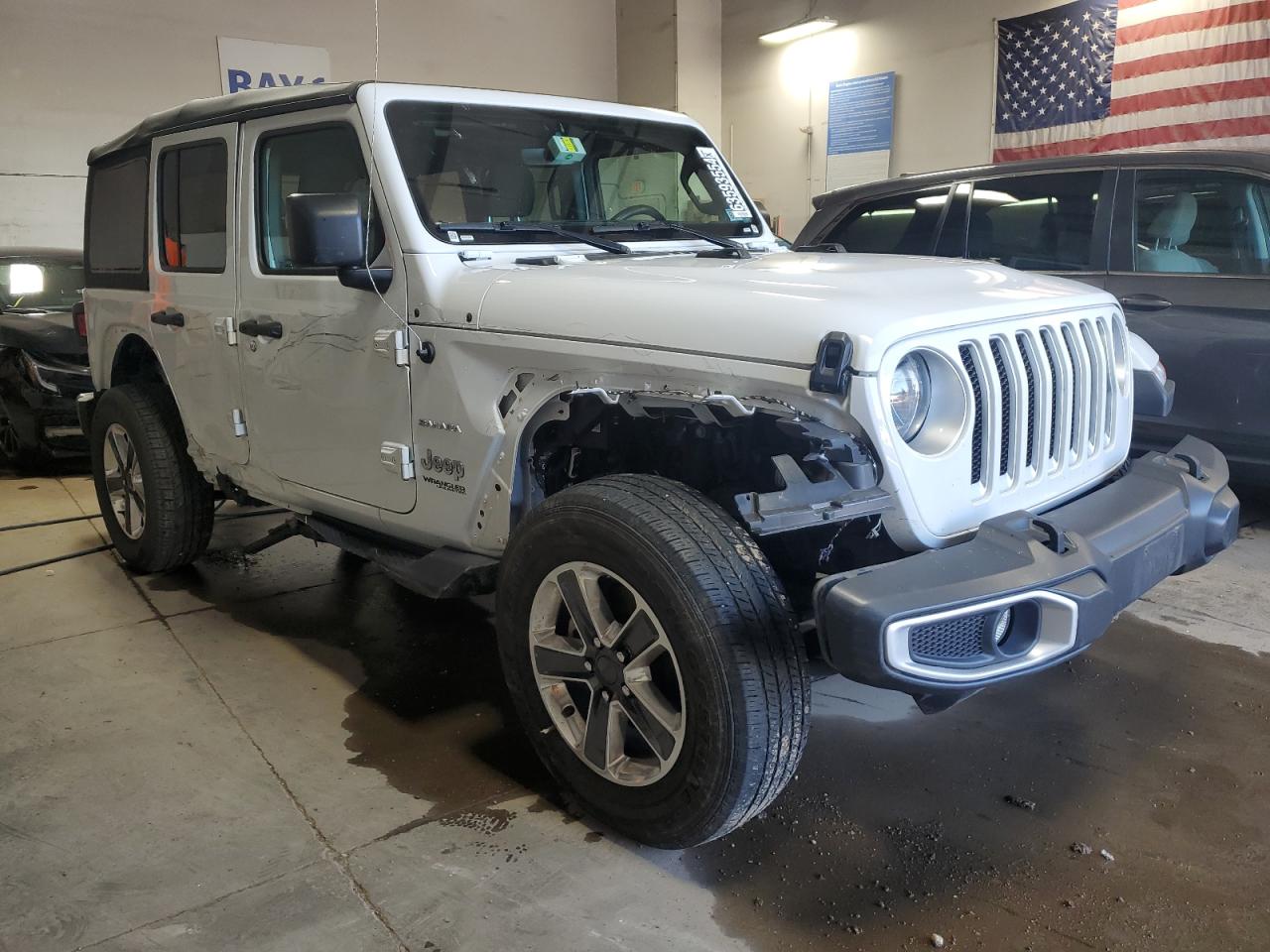 2022 JEEP WRANGLER UNLIMITED SAHARA VIN:WP0AA2A8XNS255297