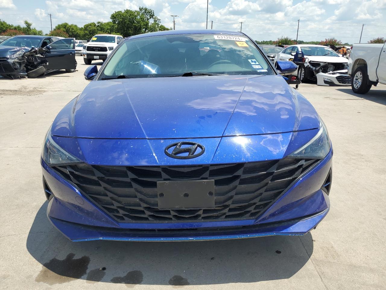 2022 HYUNDAI ELANTRA SE VIN:KMHLL4AG3NU343131