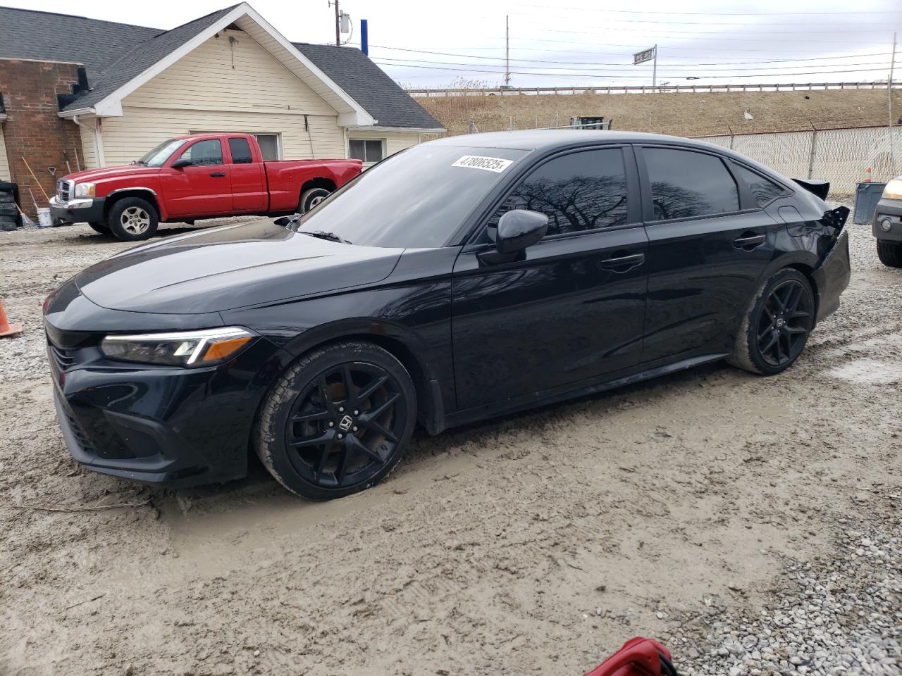 2022 HONDA CIVIC SPORT VIN:2HGFE2F57NH507699
