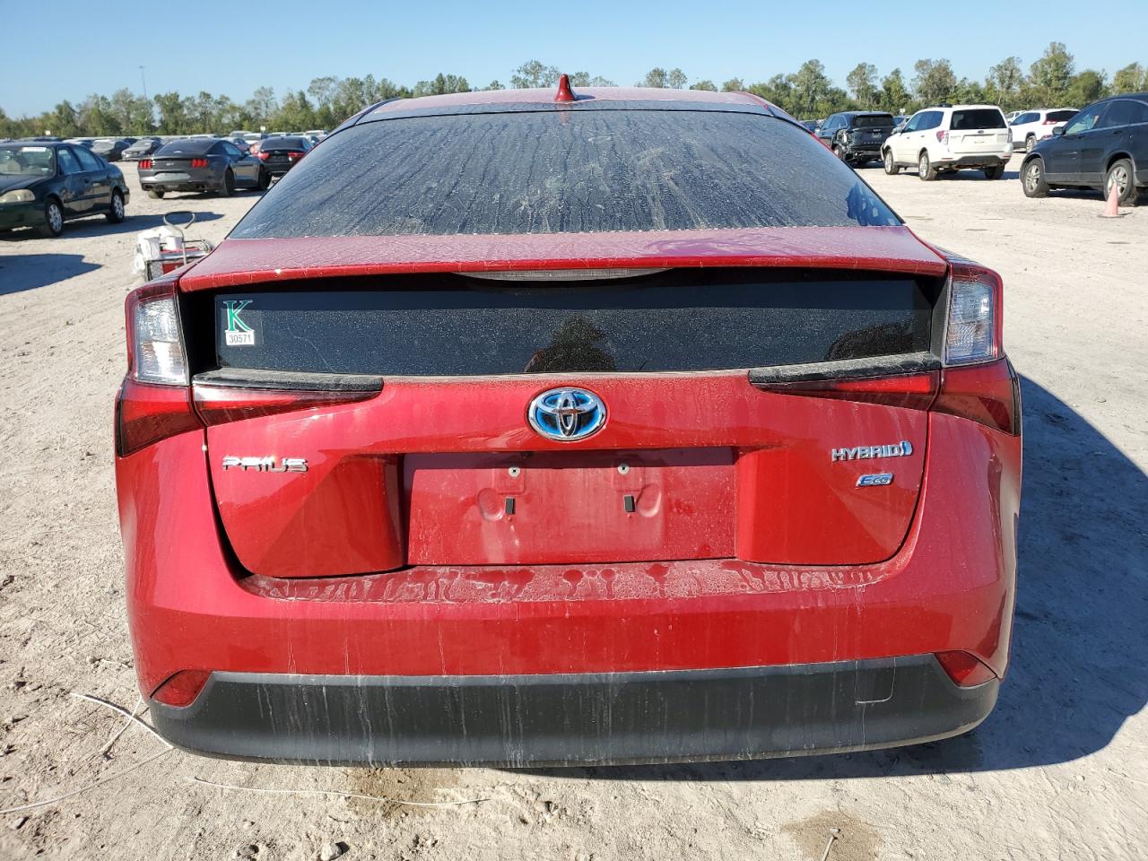 2022 TOYOTA PRIUS NIGHT SHADE VIN:JTDKAMFU6N3183014