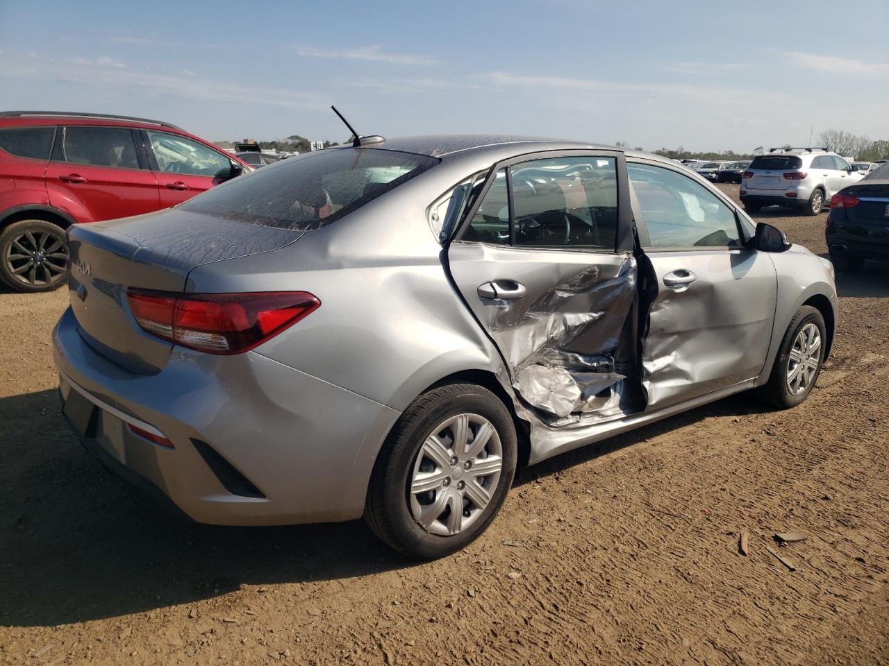 2022 KIA RIO LX VIN:3KPA24AD4NE496362