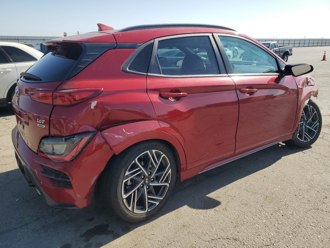 2022 HYUNDAI KONA N LINE VIN:KM8K3CA32NU925501