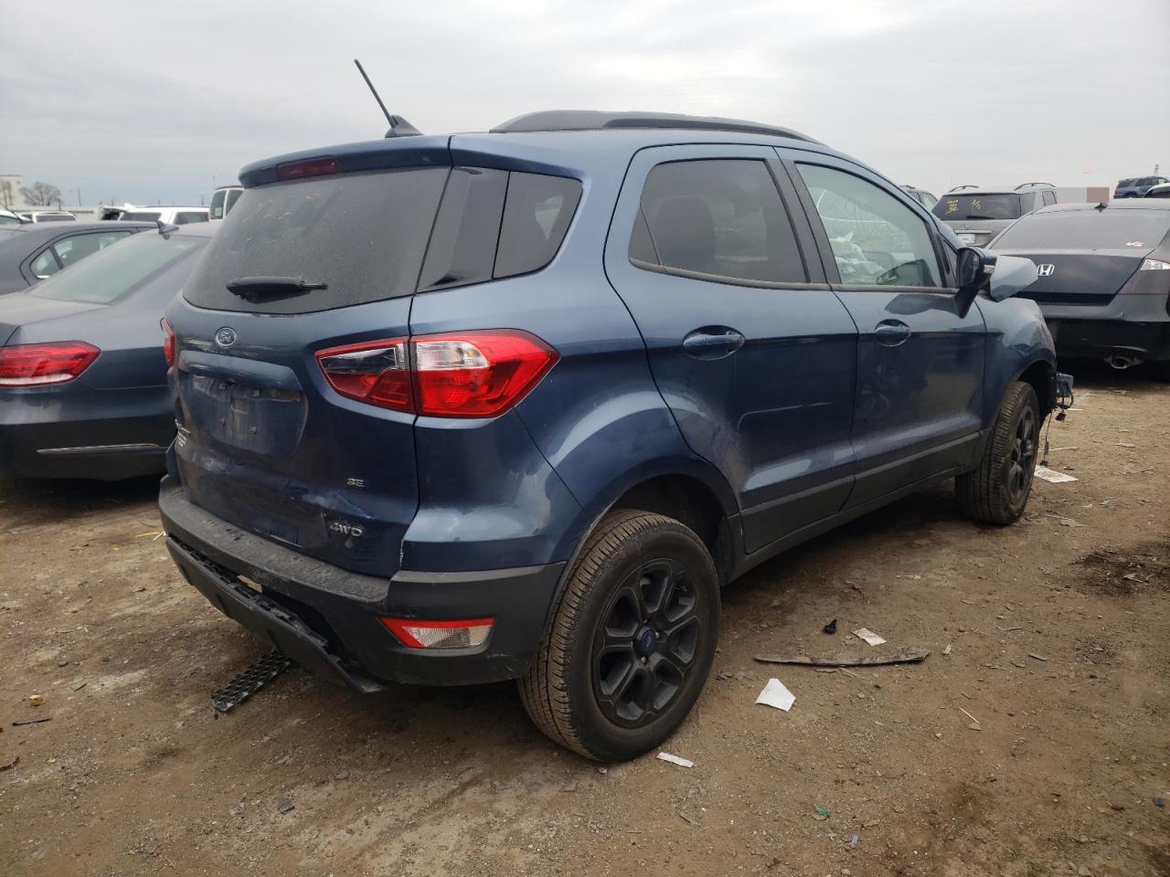 2022 FORD ECOSPORT SE VIN:MAJ6S3GL7NC474237