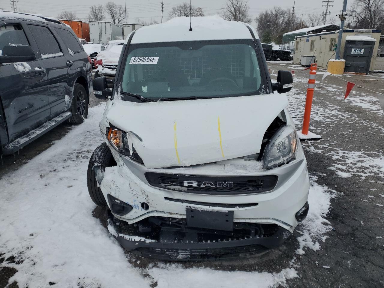 2022 RAM PROMASTER CITY TRADESMAN VIN:ZFBHRFAB1N6Y40033