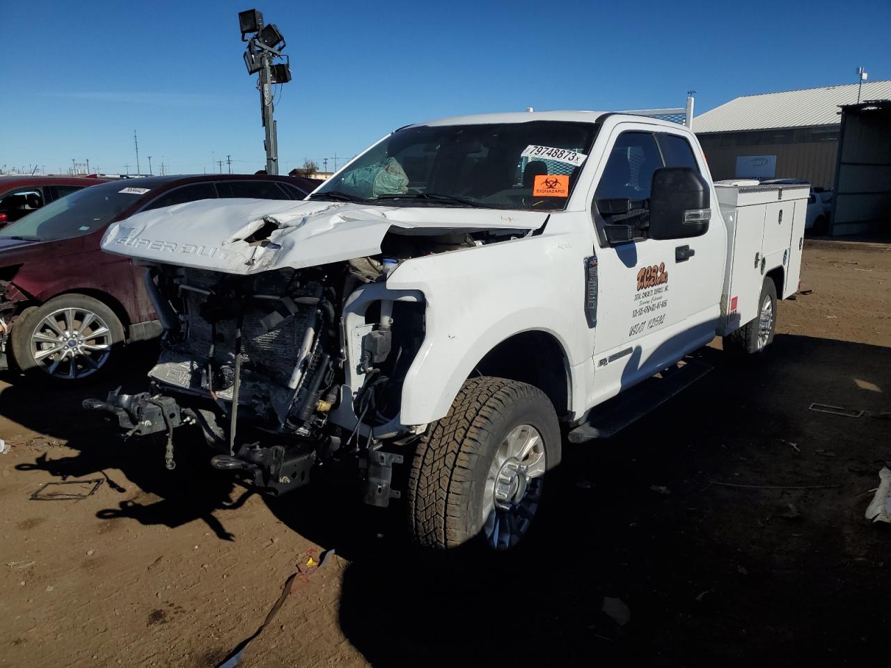 2022 FORD F350 SUPER DUTY VIN:1FD8X3BT3NED47156