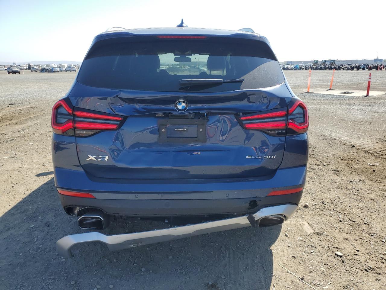 2022 BMW X3 SDRIVE30I VIN:5UX43DP09N9J86693