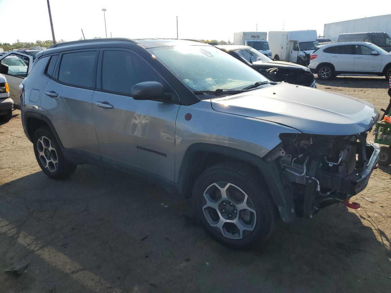 2022 JEEP COMPASS TRAILHAWK VIN:3C4NJDDB9NT132495