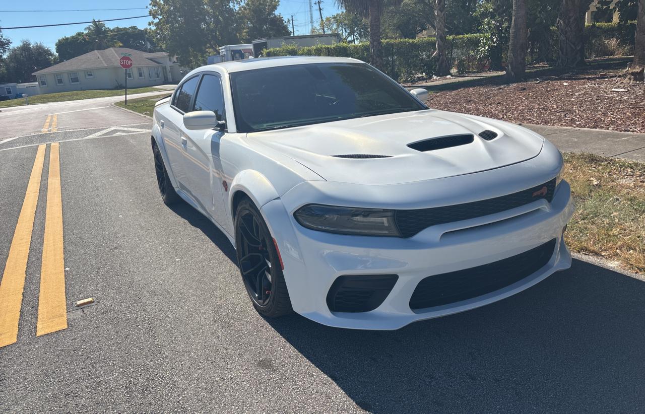 2022 DODGE CHARGER SCAT PACK VIN:2C3CDXGJXNH163447
