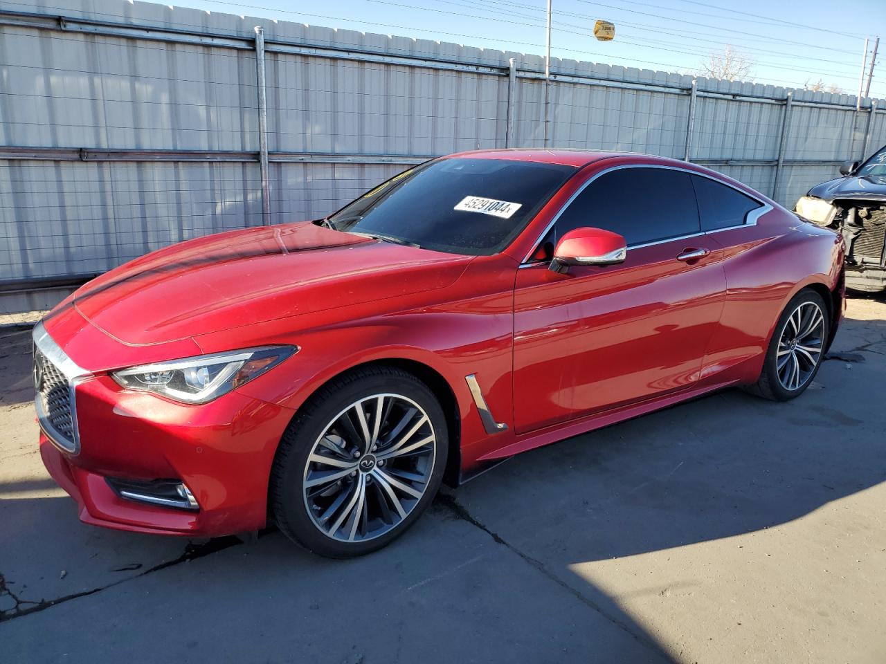 2022 INFINITI Q60 LUXE VIN:JN1EV7KLXNM630215