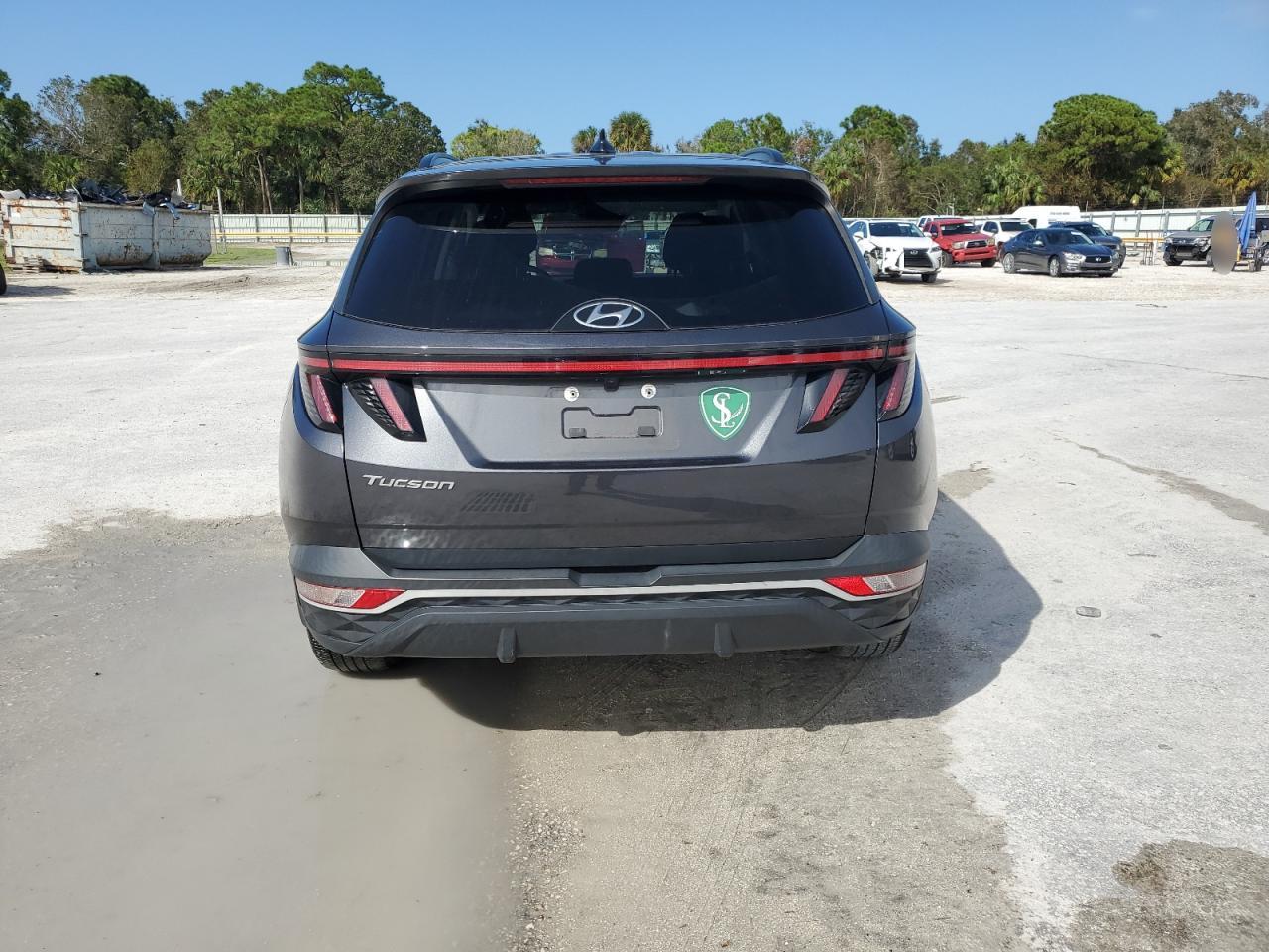 2022 HYUNDAI TUCSON SEL VIN:5NMJF3AE6NH008271