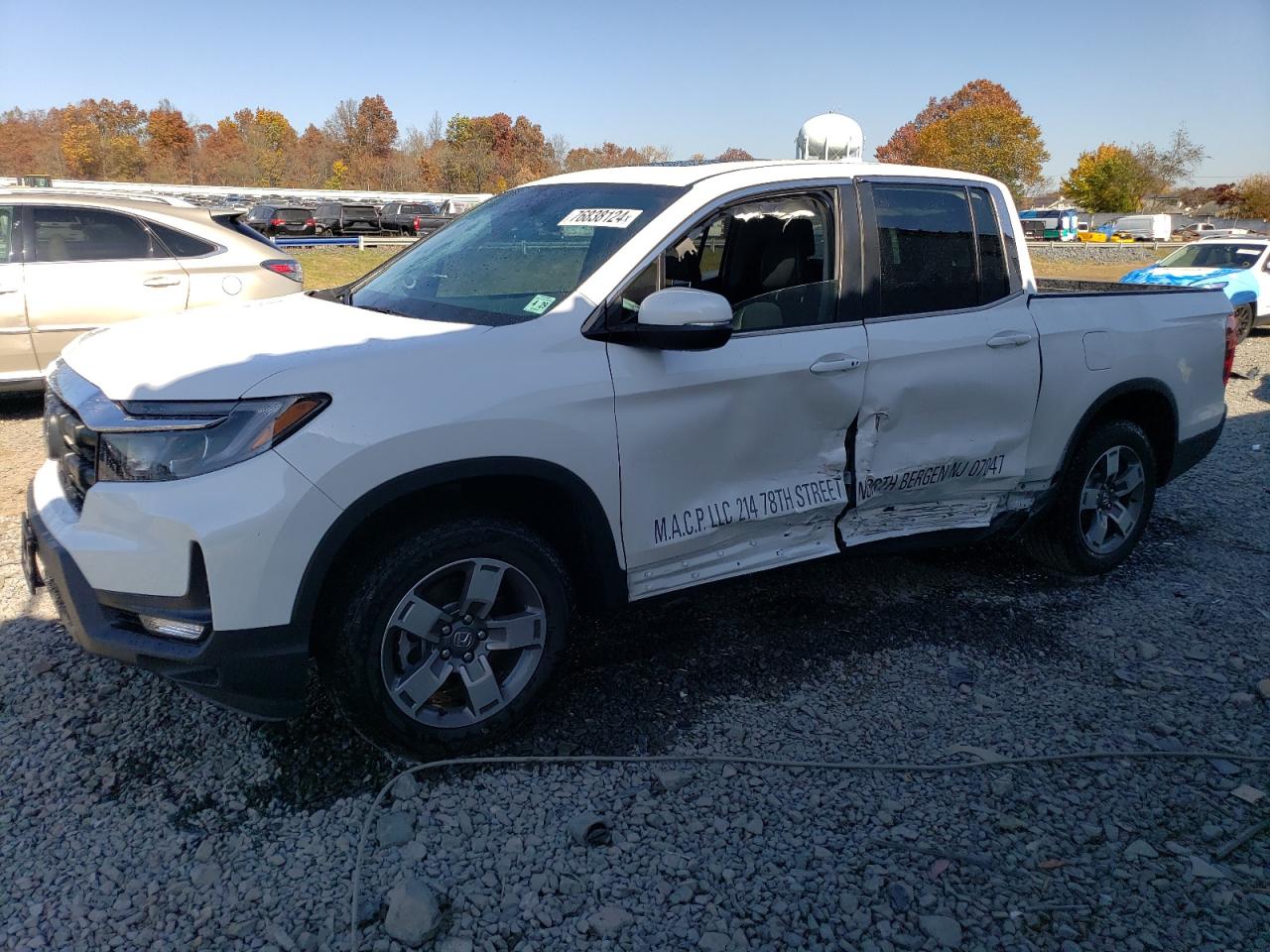 2024 HONDA RIDGELINE RTL VIN:5FPYK3F52RB008754