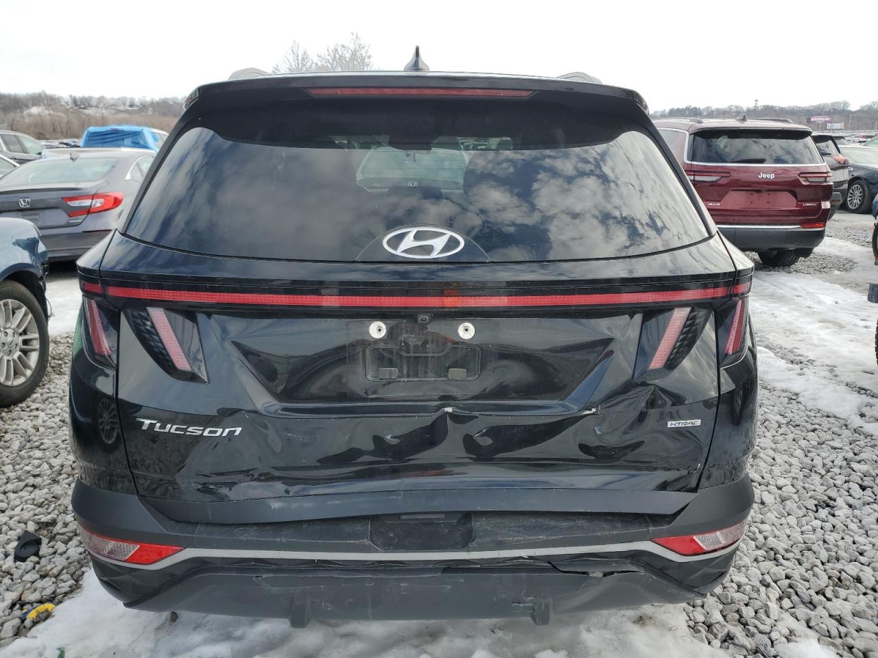 2022 HYUNDAI TUCSON SEL VIN:5NMJBCAE4NH027929