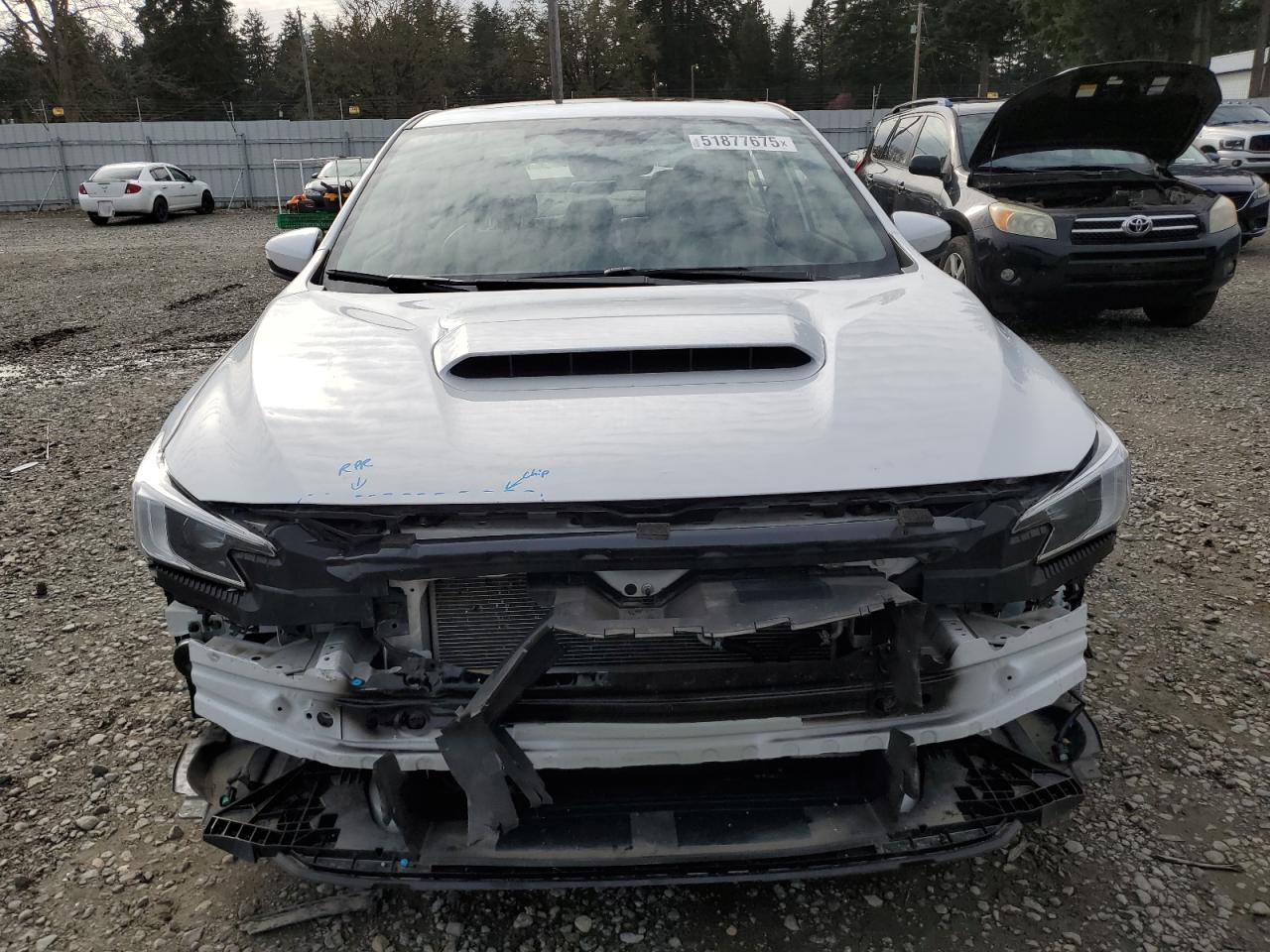 2022 SUBARU WRX GT VIN:JF1VBAU66N8018666