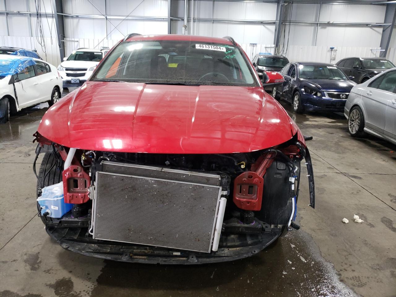 2022 HYUNDAI TUCSON SEL VIN:5NMJFCAE9NH129537