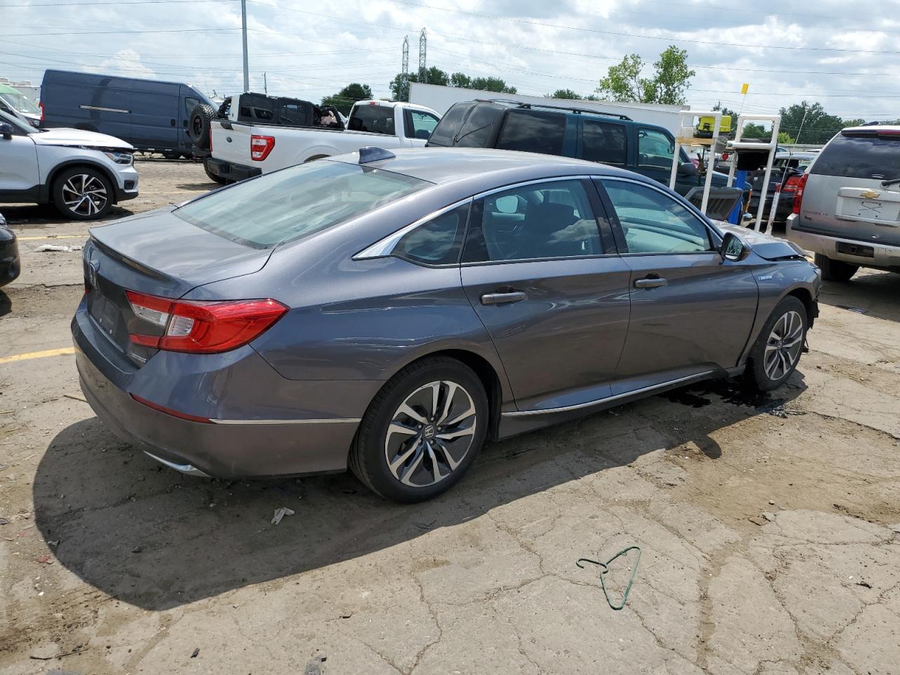 2022 HONDA ACCORD HYBRID EXL VIN:1HGCV3F51NA020084