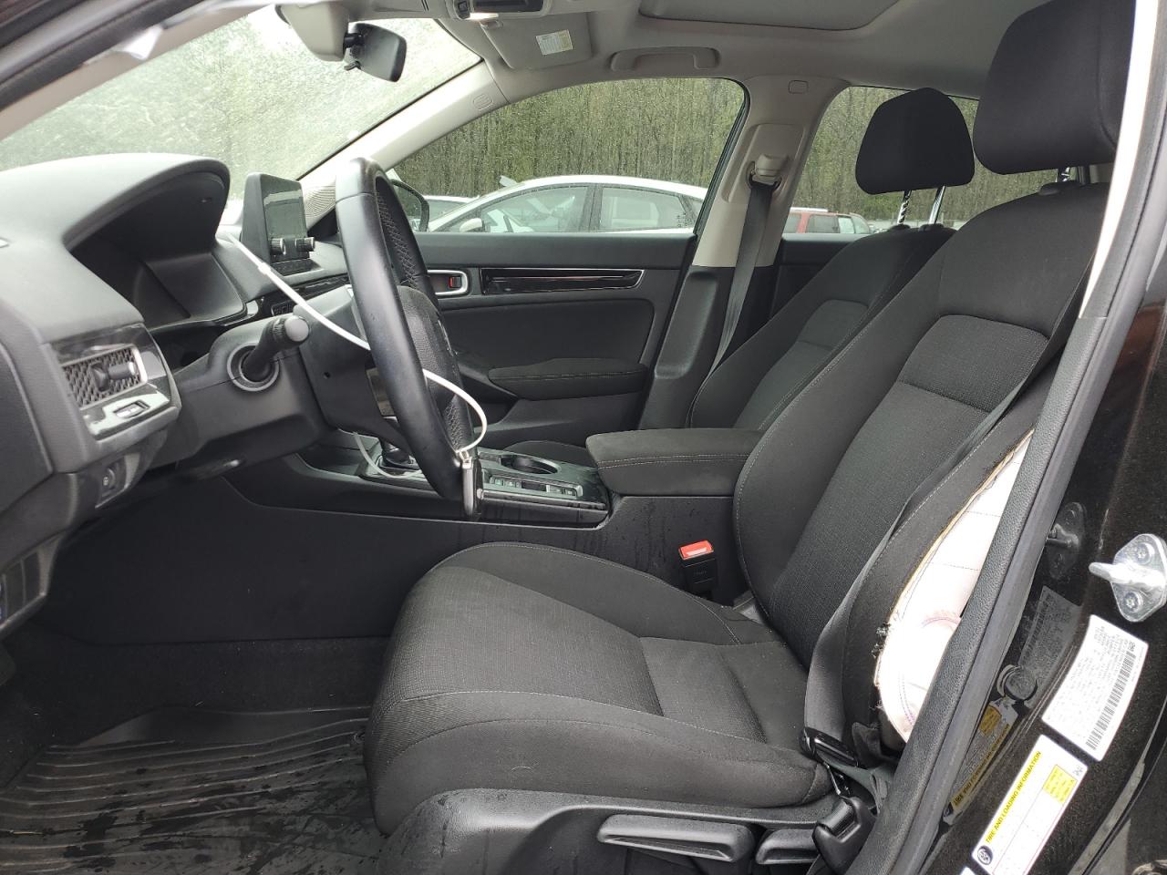 2022 HONDA CIVIC EX VIN:2HGFE1F70NH317593
