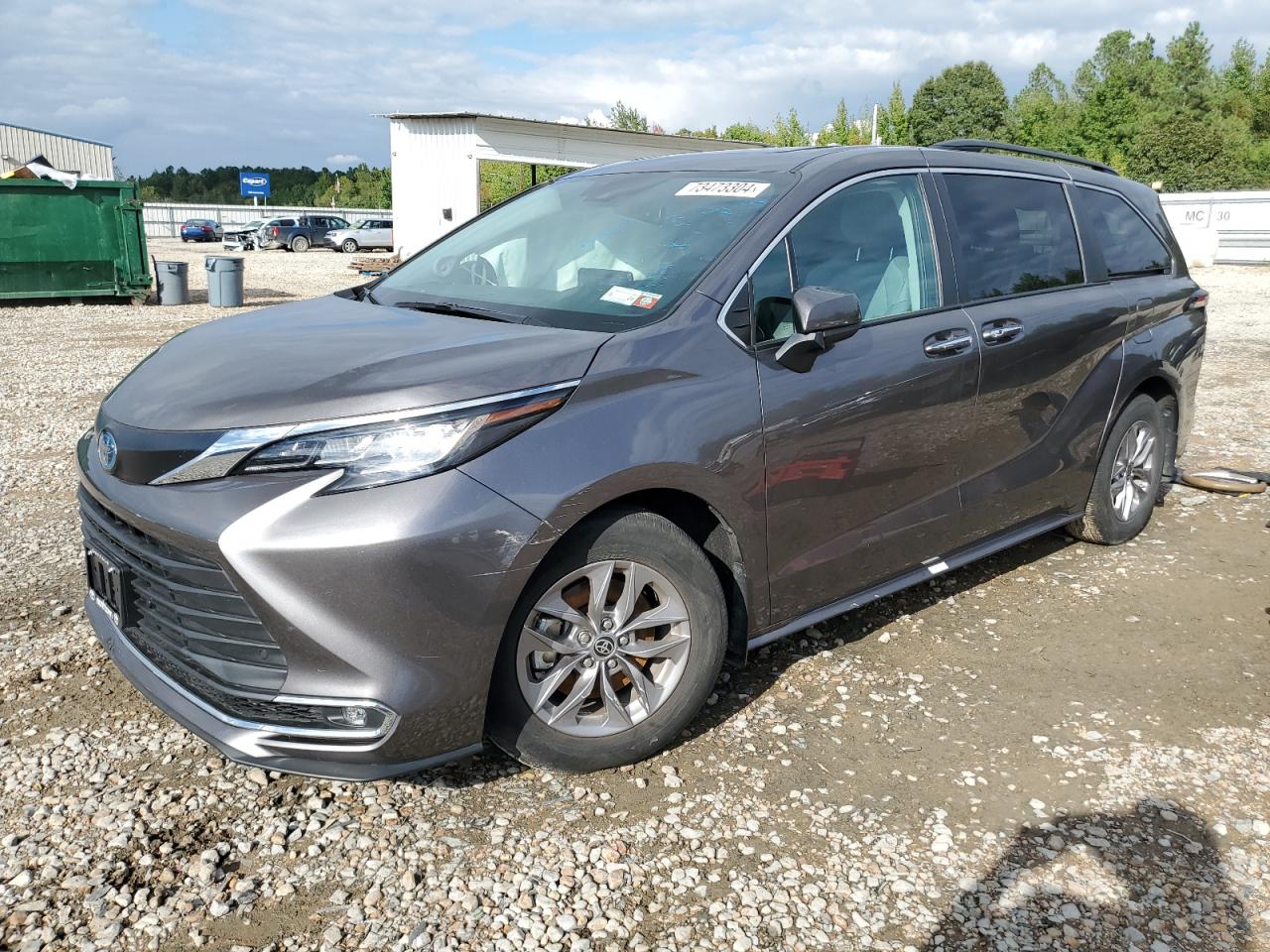 2023 TOYOTA SIENNA XLE VIN:5TDJSKFC3PS091655