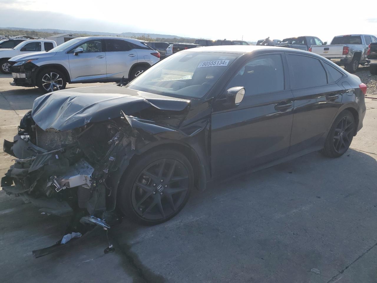 2022 HONDA CIVIC SPORT VIN:2HGFE2F5XNH604234