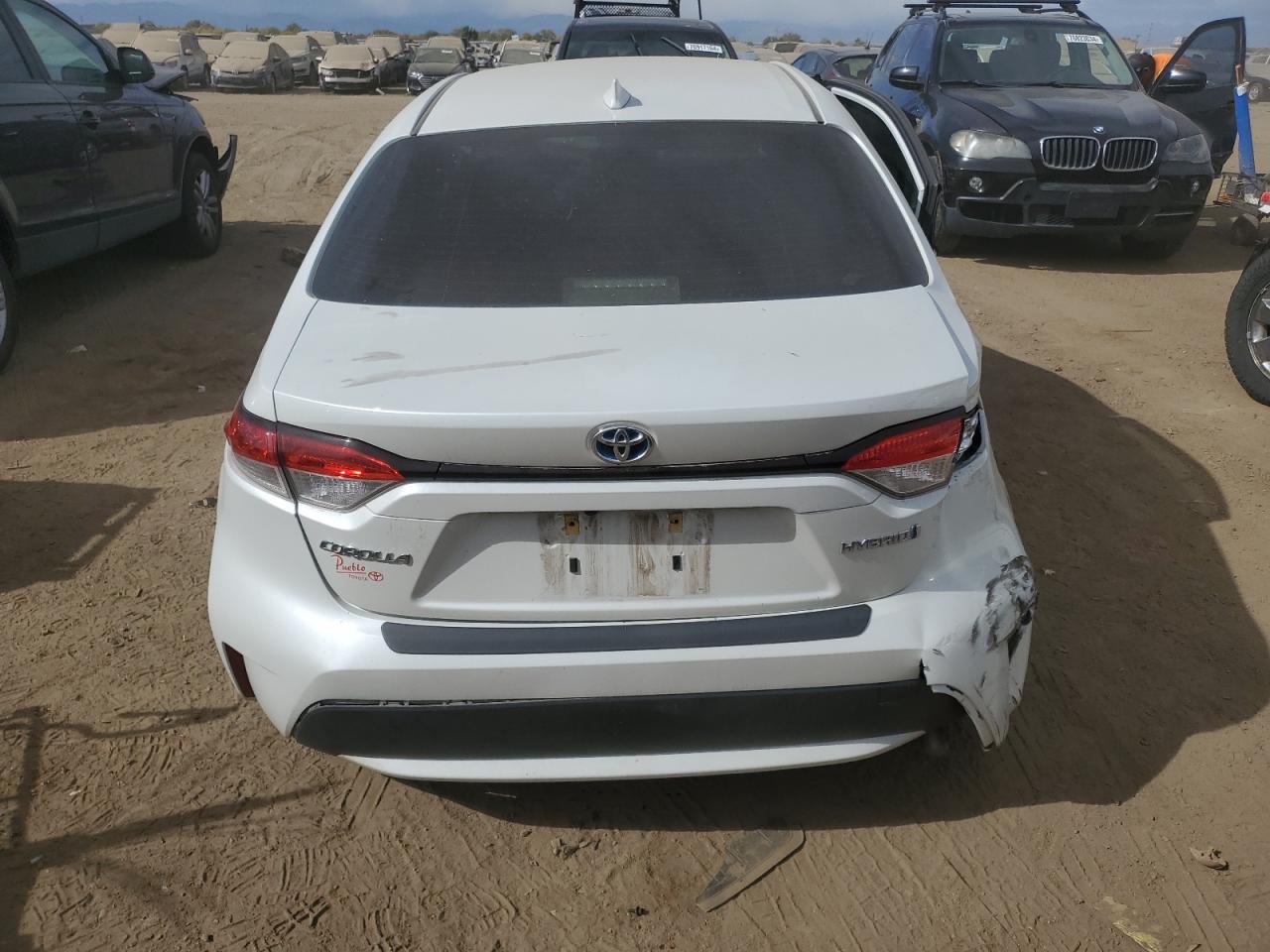 2022 TOYOTA COROLLA LE VIN:JTDEAMDE1NJ053985