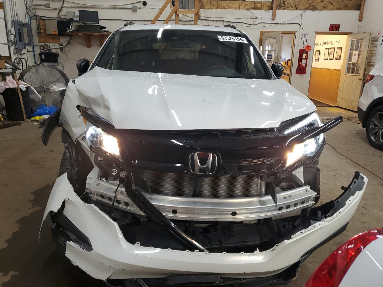2022 HONDA PILOT TRAILSPORT VIN:5FNYF6H86NB103818