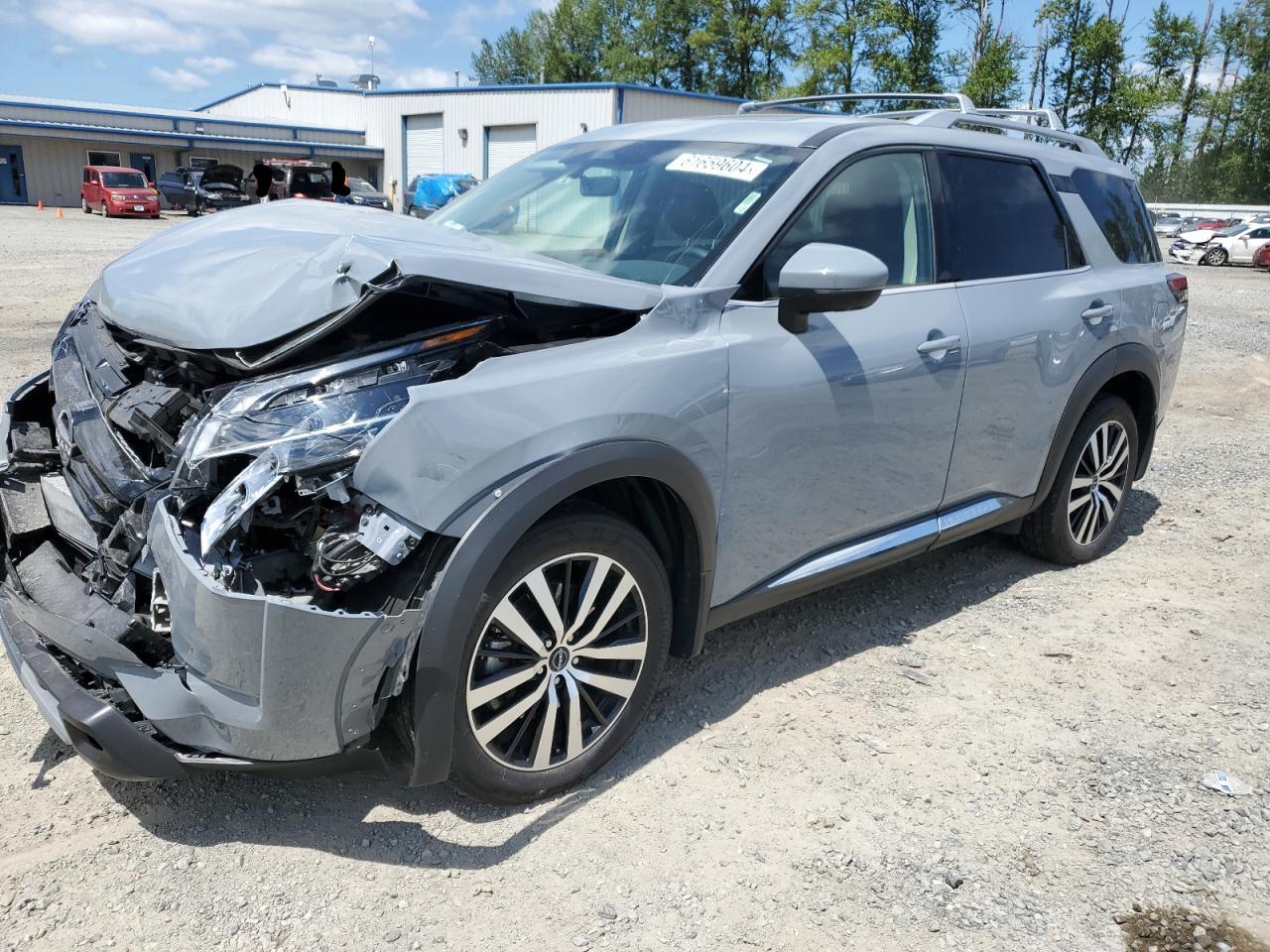 2023 NISSAN PATHFINDER PLATINUM VIN:5N1DR3DJ9PC265158