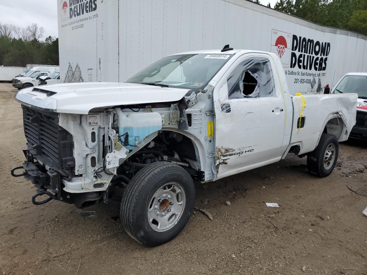 2022 GMC SIERRA C2500 HEAVY DUTY VIN:1GT08LE77NF252977