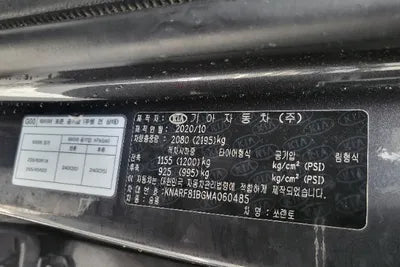 2021 Kia Sorento KNARF81BGMA060485 VIN:KNARF81BGMA060485