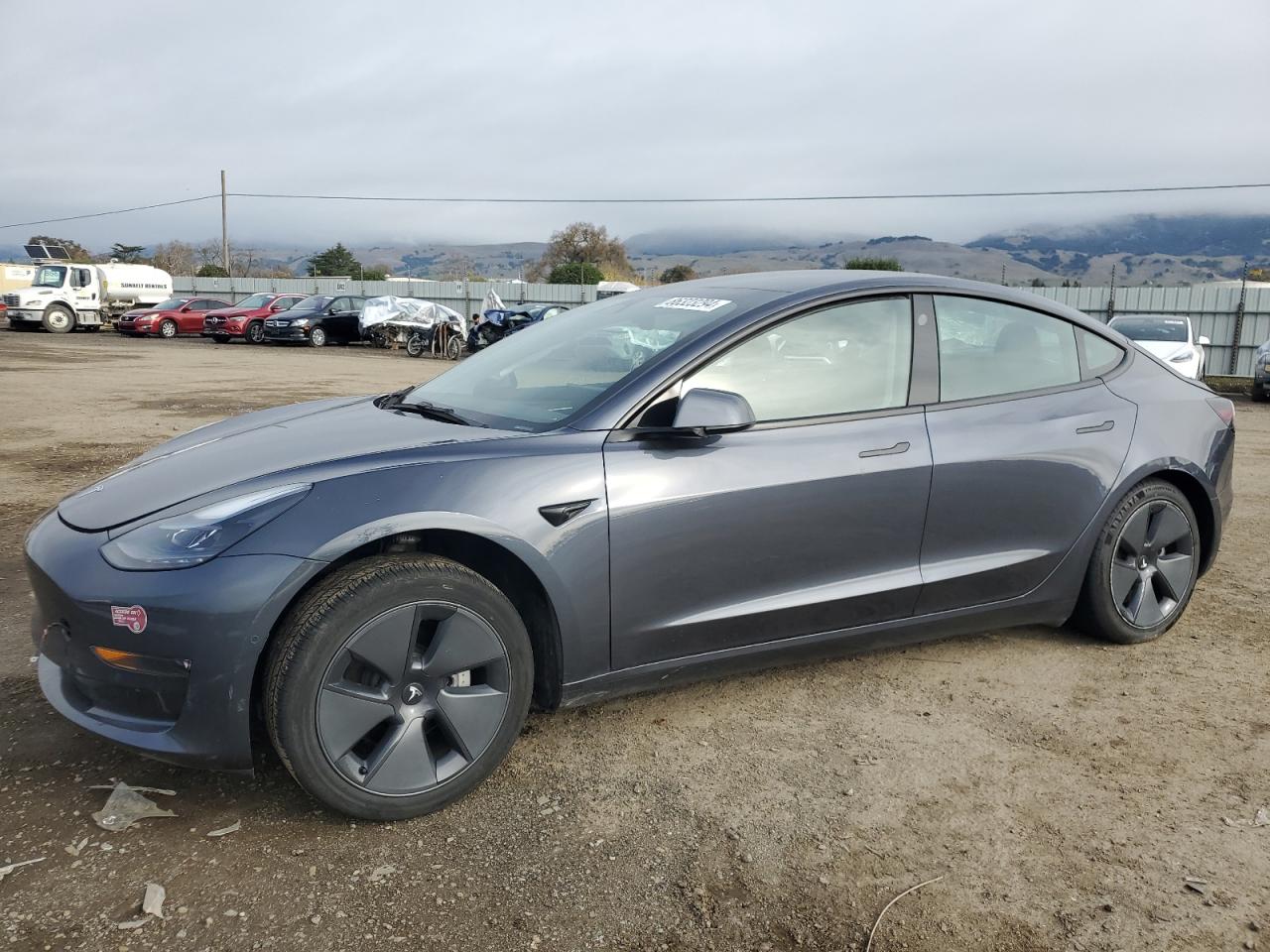 2022 TESLA MODEL 3  VIN:5YJ3E1EB7NF313294