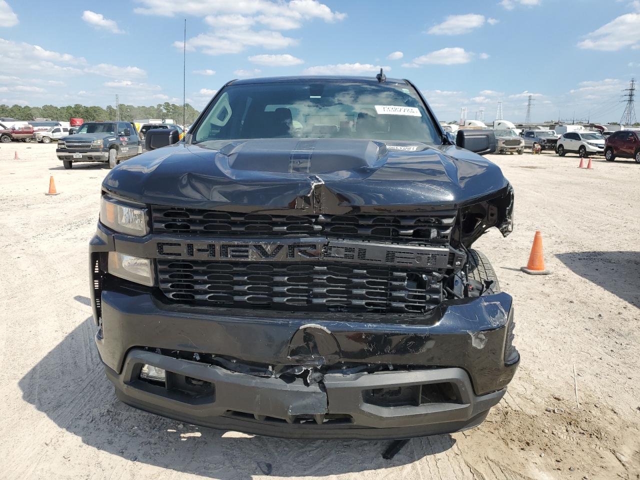 2022 CHEVROLET SILVERADO LTD C1500 CUSTOM VIN:1GCPWBEK6NZ141354