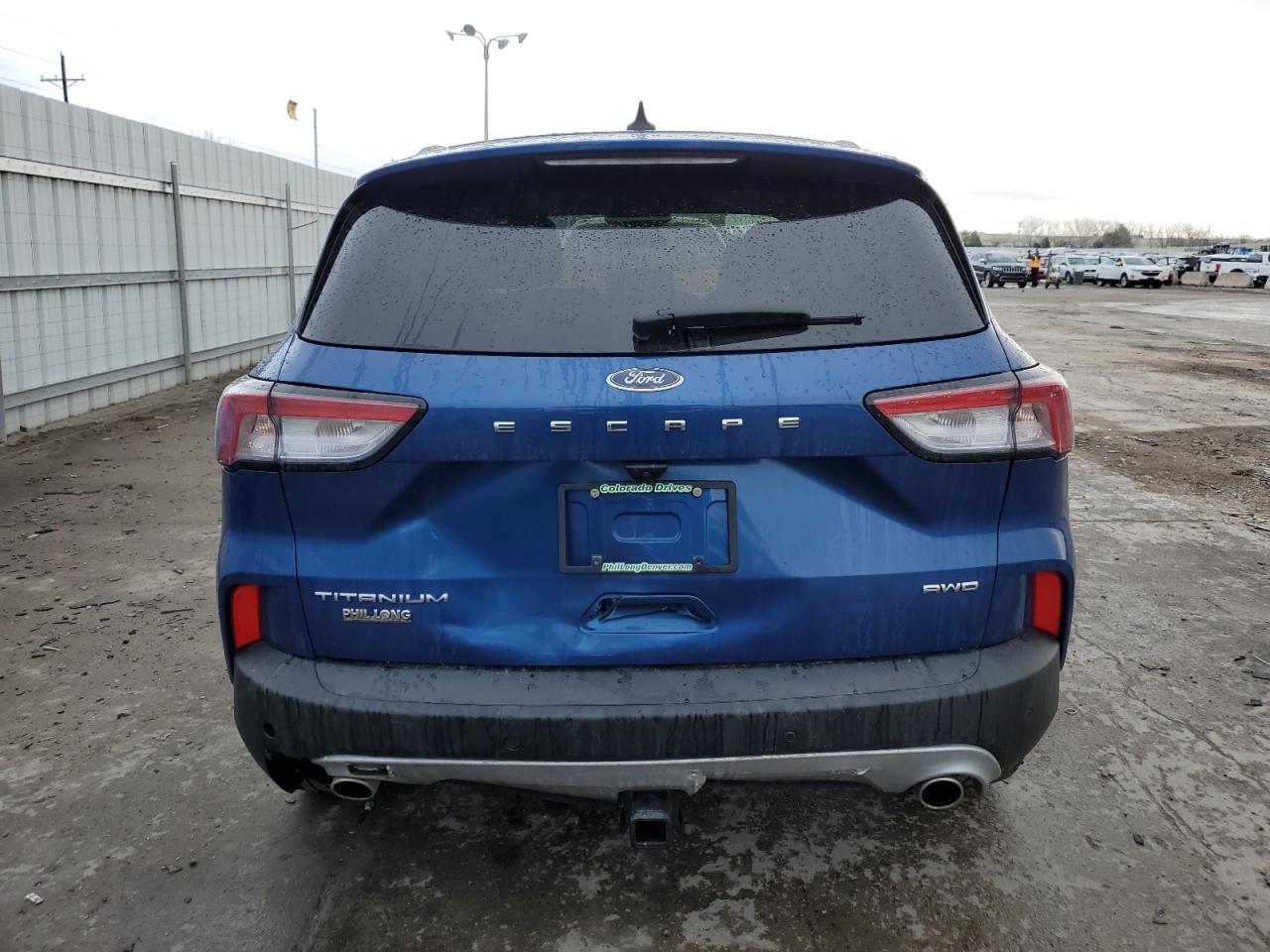 2022 FORD ESCAPE TITANIUM VIN:1FMCU9J98NUB91021