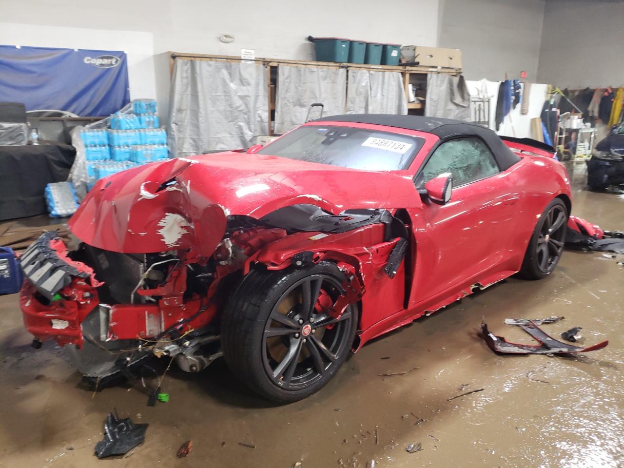 2022 JAGUAR F-TYPE R VIN:SAJD55FE3NCK77770