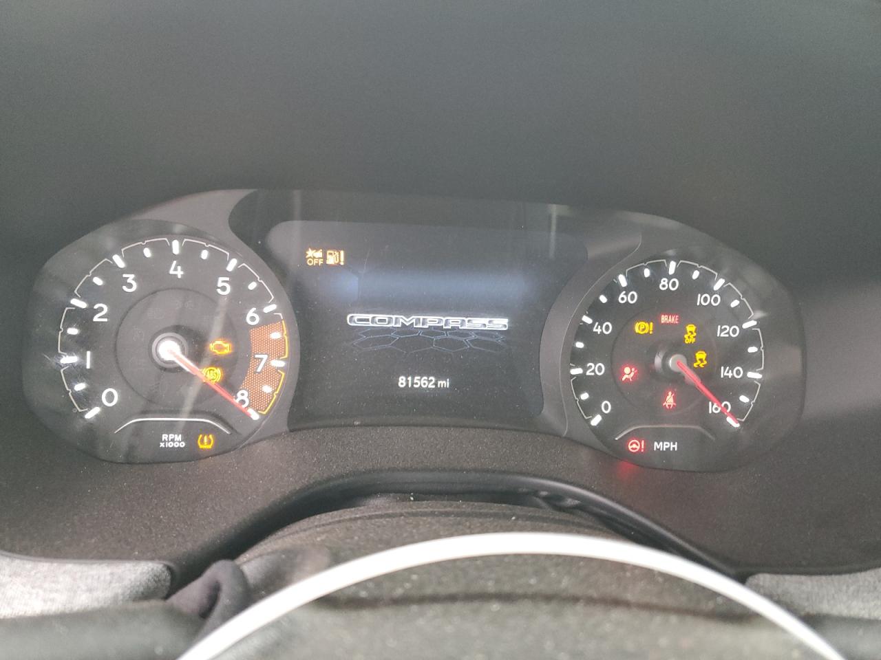 2022 JEEP COMPASS LATITUDE VIN:3C4NJCBB4NT198580