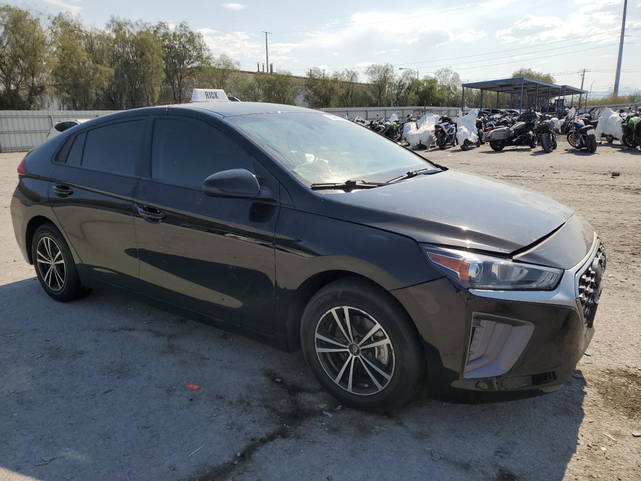 2022 HYUNDAI IONIQ BLUE VIN:KMHC65LC0NU267052