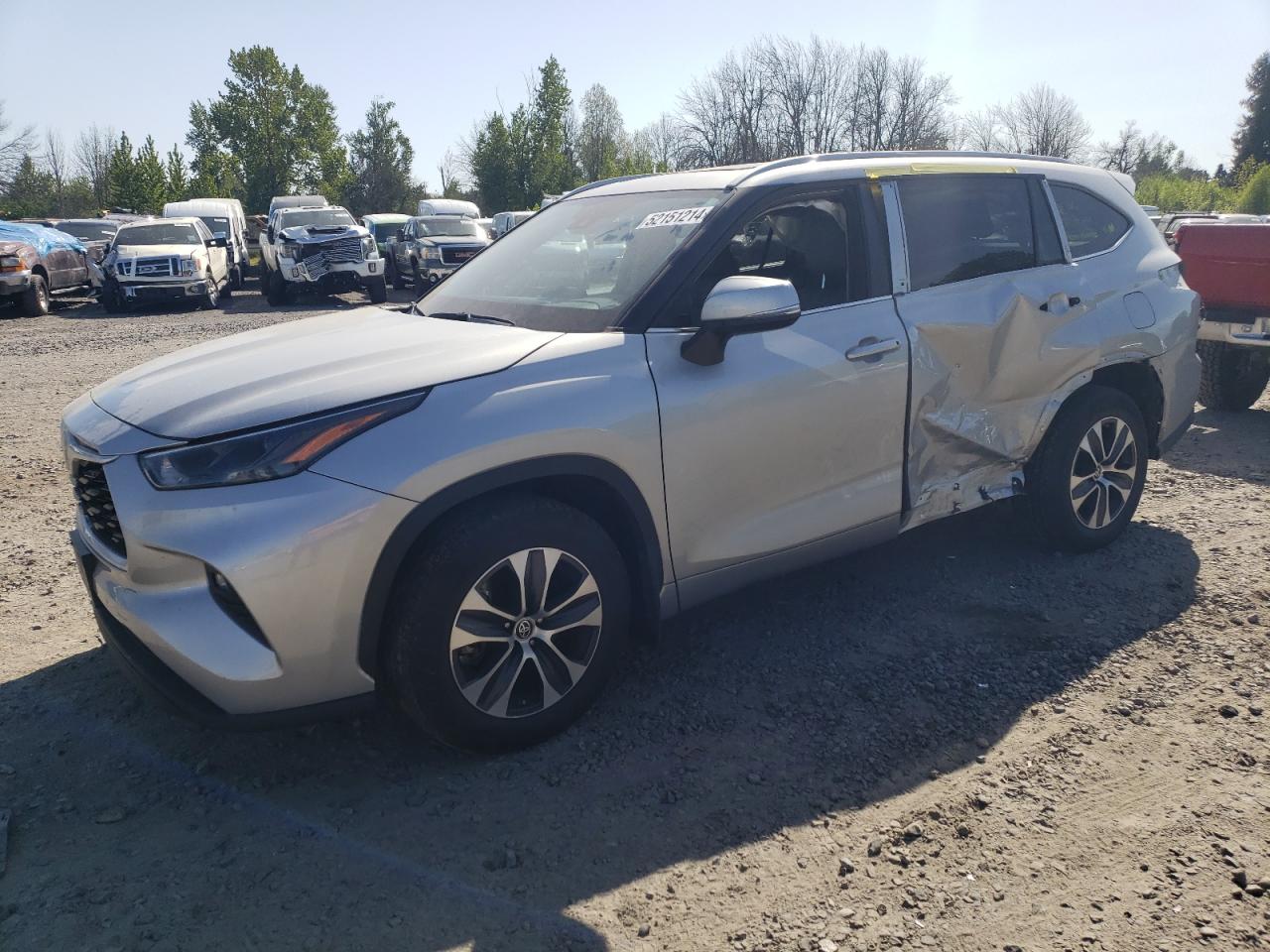 2023 TOYOTA HIGHLANDER L VIN:5TDKDRBH3PS029956