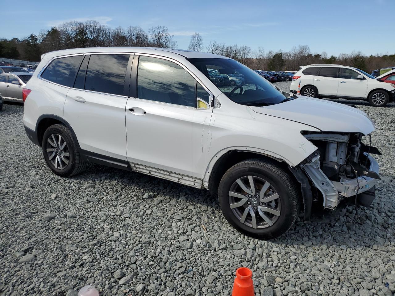 2022 HONDA PILOT EXL VIN:5FNYF5H59NB016074