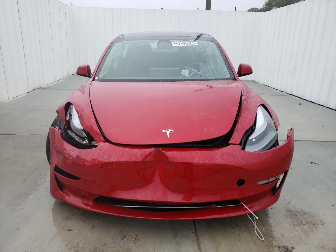 2022 TESLA MODEL 3  VIN:5YJ3E1EA2NF191287