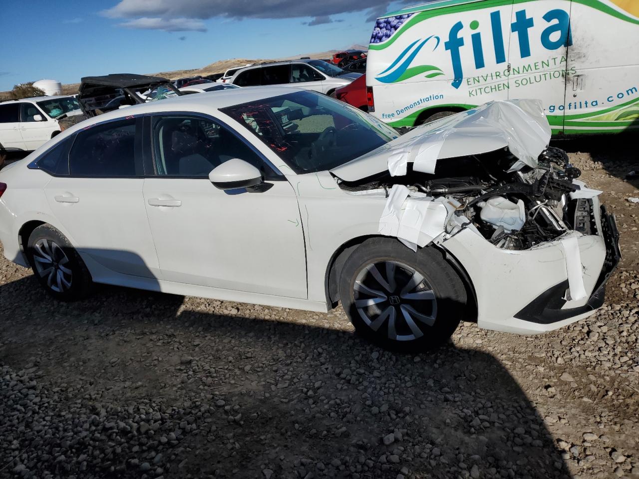 2022 HONDA CIVIC LX VIN:2HGFE2F26NH544488