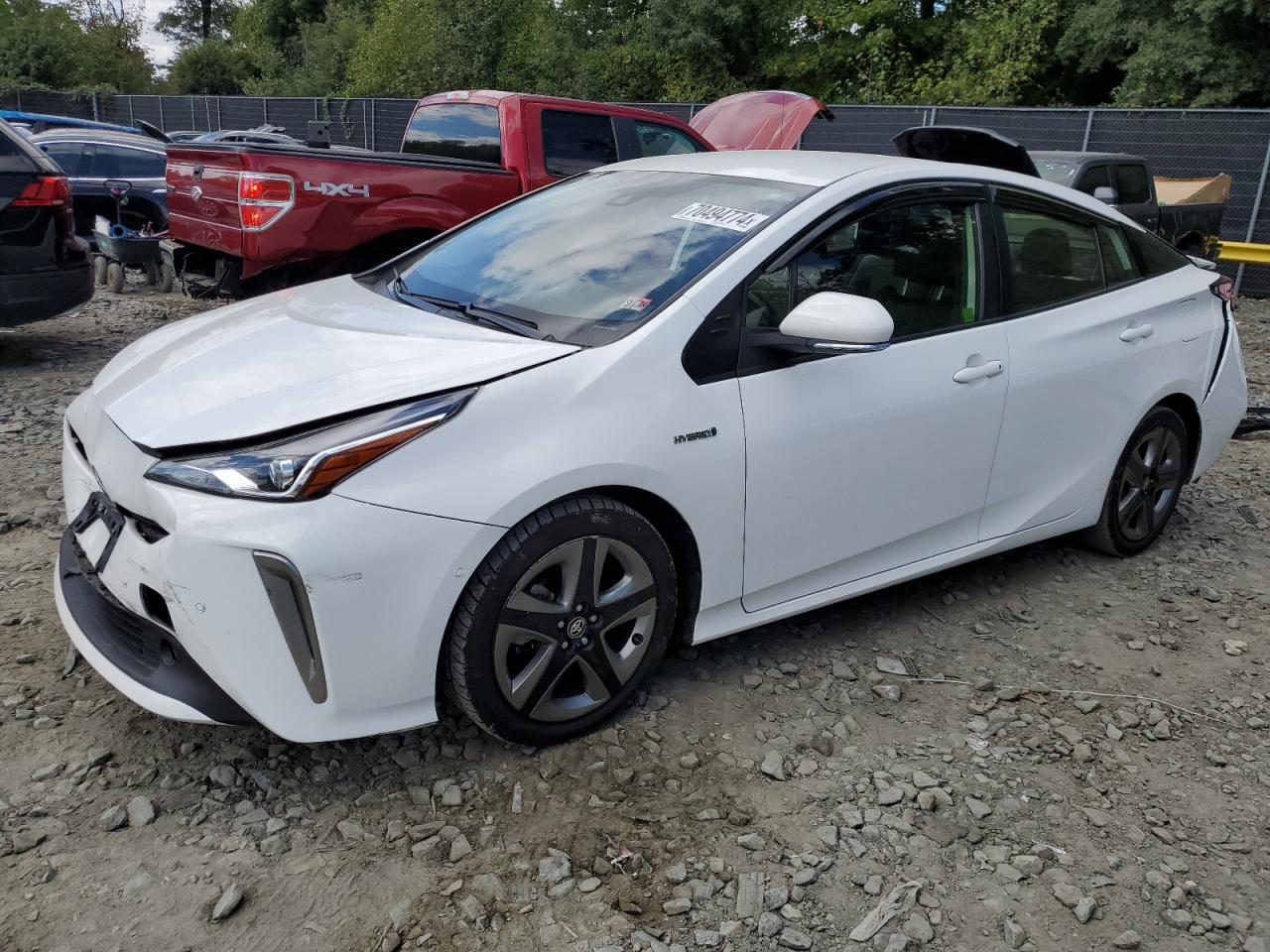 2022 TOYOTA PRIUS NIGHT SHADE VIN:JTDKAMFU9N3159290