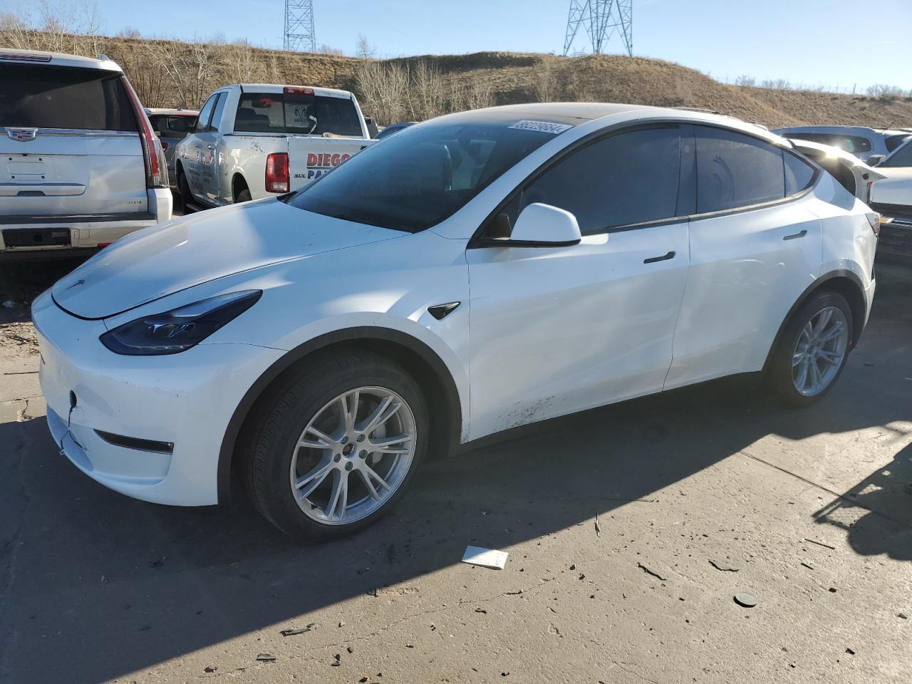 2024 TESLA MODEL Y  VIN:7SAYGDEE9RA268098