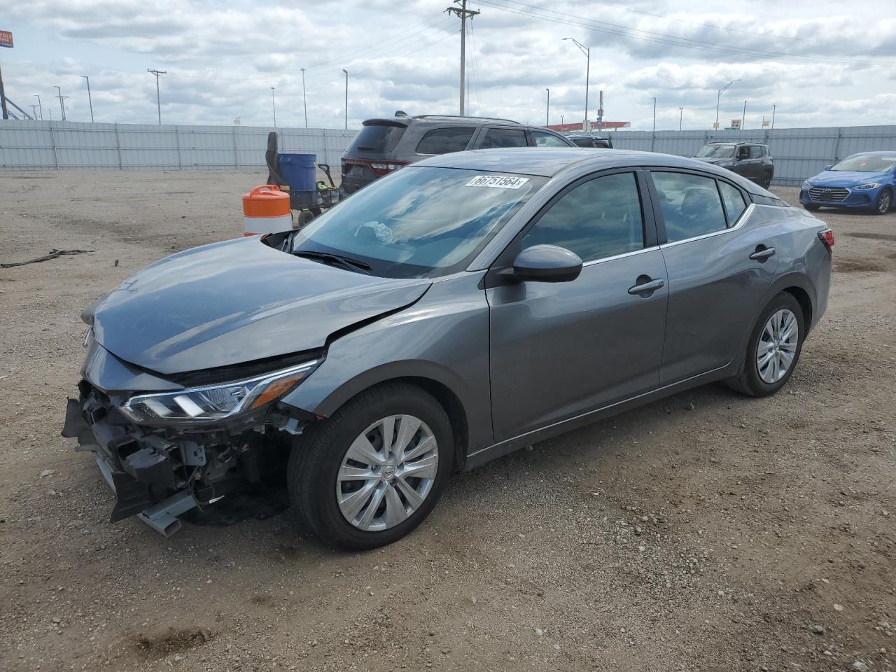 2023 NISSAN SENTRA S VIN:3N1AB8BV6PY302837