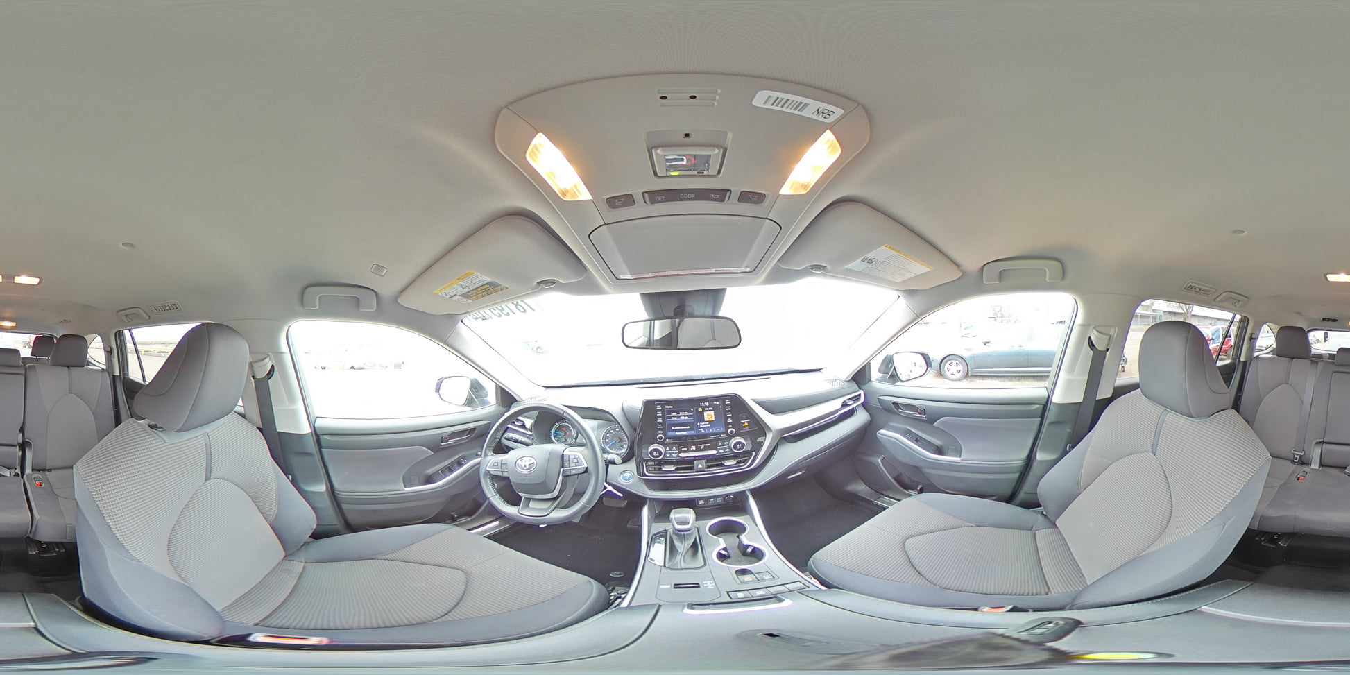 2022 TOYOTA HIGHLANDER HYBRID LE VIN:5TDZARAH5NS516341